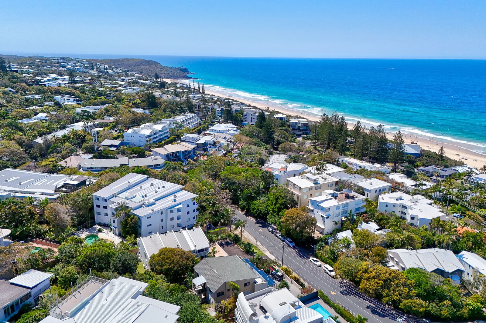 Looking north to Noosa National Park